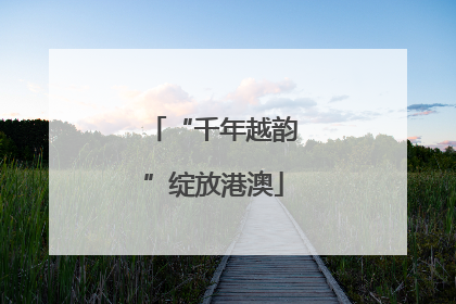 “千年越韵”绽放港澳