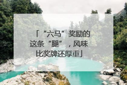 “六马”奖励的这条“腿”，风味比奖牌还厚重