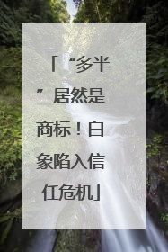 “多半”居然是商标！白象陷入信任危机