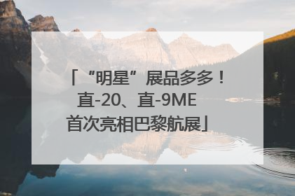 “明星”展品多多！直-20、直-9ME首次亮相巴黎航展