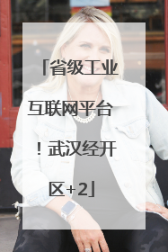 省级工业互联网平台！武汉经开区+2