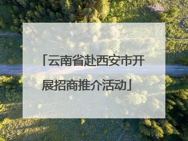 云南省赴西安市开展招商推介活动