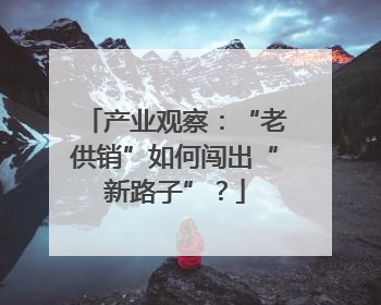 产业观察：“老供销”如何闯出“新路子”？
