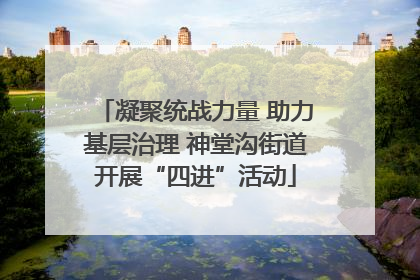 凝聚统战力量 助力基层治理 神堂沟街道开展“四进”活动