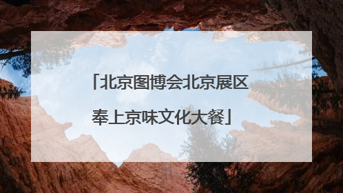 北京图博会北京展区奉上京味文化大餐
