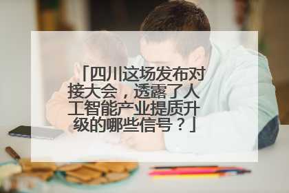 四川这场发布对接大会，透露了人工智能产业提质升级的哪些信号？