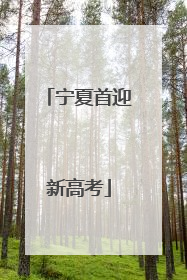 宁夏首迎新高考