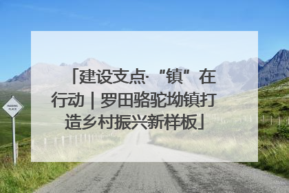建设支点·“镇”在行动｜罗田骆驼坳镇打造乡村振兴新样板