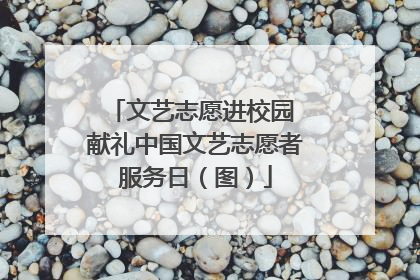 文艺志愿进校园 献礼中国文艺志愿者服务日（图）