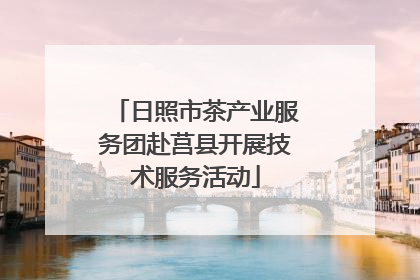 日照市茶产业服务团赴莒县开展技术服务活动