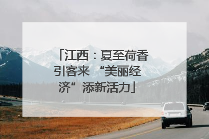 江西：夏至荷香引客来 “美丽经济”添新活力