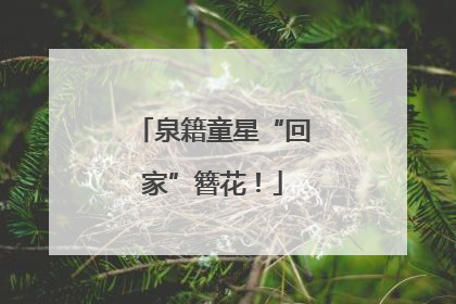 泉籍童星“回家”簪花！