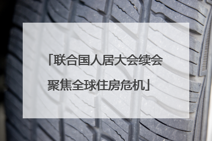联合国人居大会续会聚焦全球住房危机