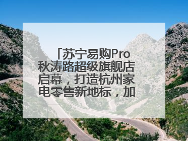 苏宁易购Pro秋涛路超级旗舰店启幕，打造杭州家电零售新地标，加速“大店攻略”全省布局