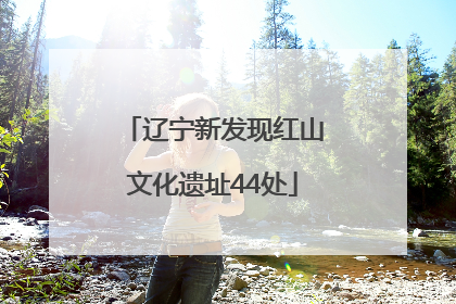 辽宁新发现红山文化遗址44处