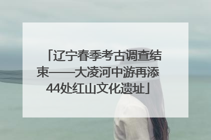 辽宁春季考古调查结束——大凌河中游再添44处红山文化遗址