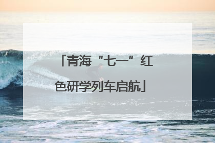 青海“七一”红色研学列车启航