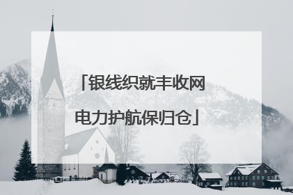 银线织就丰收网 电力护航保归仓