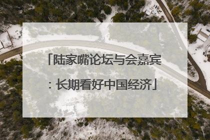 陆家嘴论坛与会嘉宾：长期看好中国经济