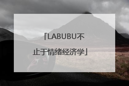 LABUBU不止于情绪经济学